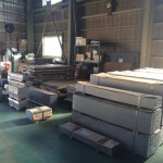 鋼板の営業倉庫